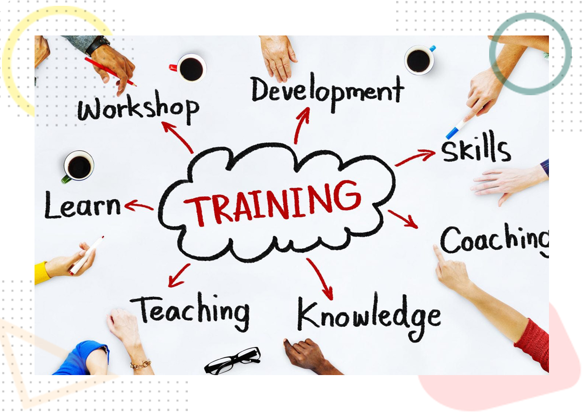 Custom training modules for delivering structured and efficient e-learning programs